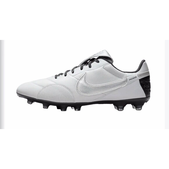 New Men’s Nike Premier 3 FG Photon Dust Metallic Silver Size 8.5 AT5889-006
